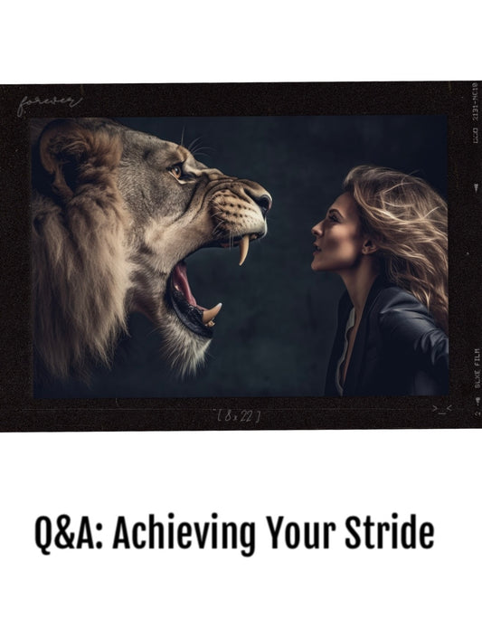 92. Q&A: Achieving Your Stride